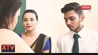 Desi School Teacher And Student Engage In Intimate Encounter