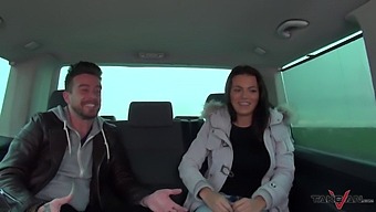 A Self-Centered Woman Of Fuller Figure Persuaded To Join Randy Strangers In Their Van