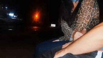 Am I Putting Myself In Danger By Exposing My Genitals To This Woman Waiting For The Bus? What Will Be Her Response?