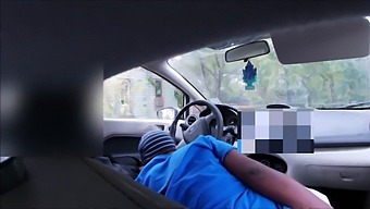 A Woman From A Disadvantaged Area Gives Oral Pleasure To A Man Parked Outside Of Chicago City Limits