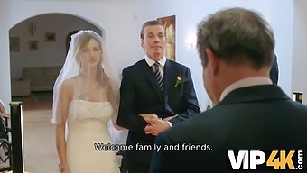 Hd Porn Video Of A Bride Getting Intimate In A Wedding Dress And Veil