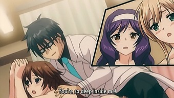 Animated Orgasm With Big Boobs, Tight Asses, And Huge Cocks