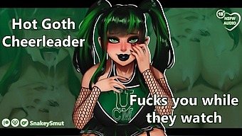 Get Ready For Some Pov Action With A Sexy Goth Cheerleader In This Hot Video