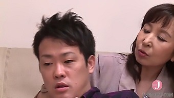 Introducing A Step-Grandmother Who Can'T Control Her Sexual Desires - Reiko Matsui