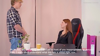 Employee Confronts His Seductive Boss In The Office For A Steamy Encounter
