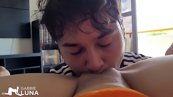 Gabbie Luna'S Intense Pleasure As She Receives Cum In Her Pussy And Ass From Skilled Lovers