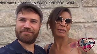 Amateur French Bartender With Big Natural Tits Gets Anal Sex