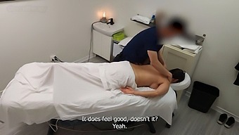 Emma'S Return: A Busty Milf With A Playful Demeanor Seeks Another Massage And More!