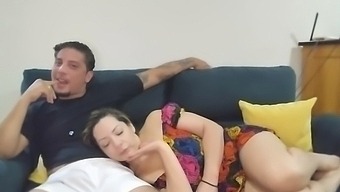 My Arousal While Watching An Explicit Film With My Mother-In-Law'S Sheer Attire And Expert Anal Skills