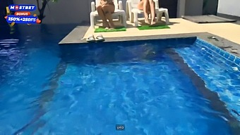 College Students Have A Wild Party With Pool Cleaners And Engage In Oral Sex And Other Sexual Activities.